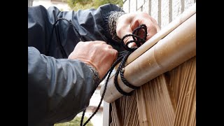 No.130_人工竹垣施工例（網代垣ボード）