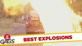 Best Explosion Pranks  Best of Just For Laughs Gags