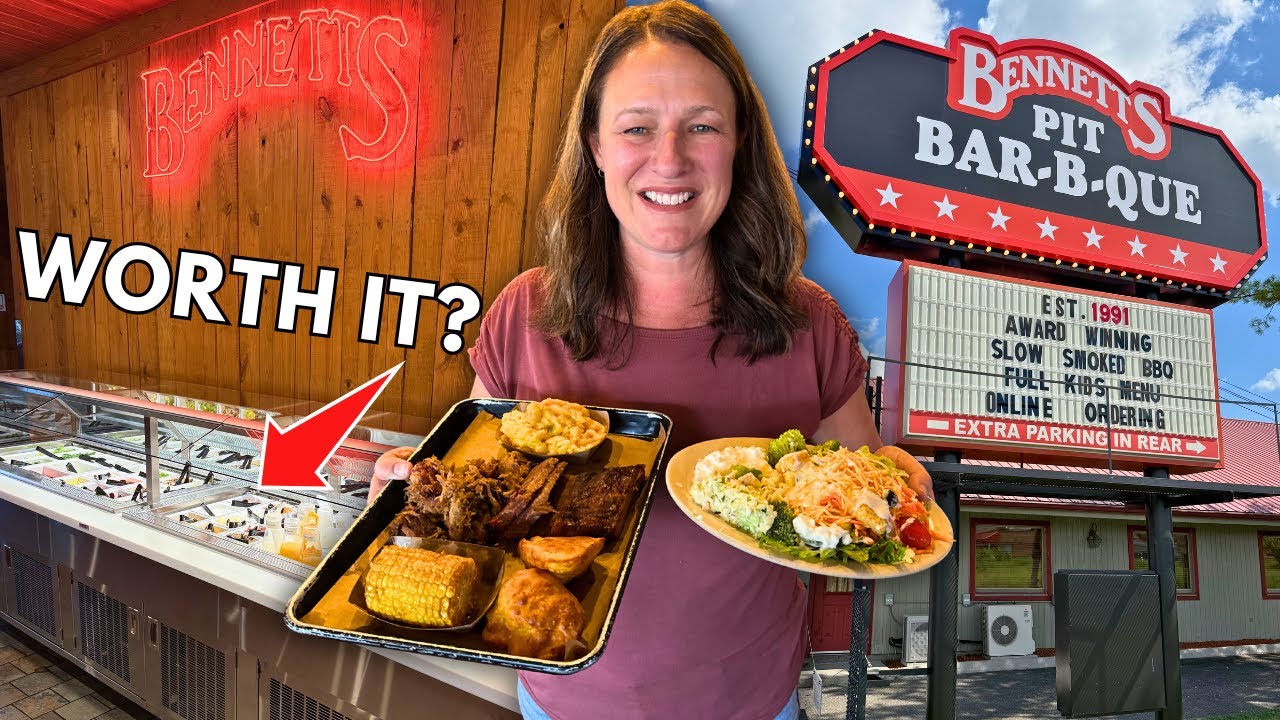 NEW $15 Unlimited Salad Bar at Bennett's BBQ in Pigeon Forge & Gatlinburg | Is It Worth It?
