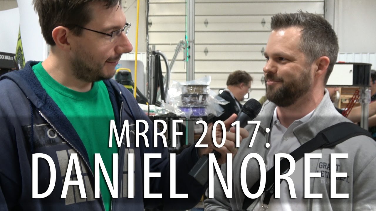 #MRRF2017 Chatting with Daniel Noree of OpenRC and 3DBenchy!