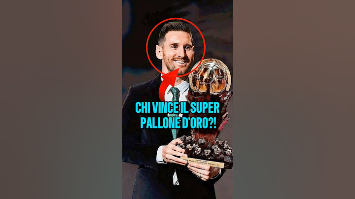 Chi vincerà il super pallone d'oro tra Ronaldo e Messi?😱🏆