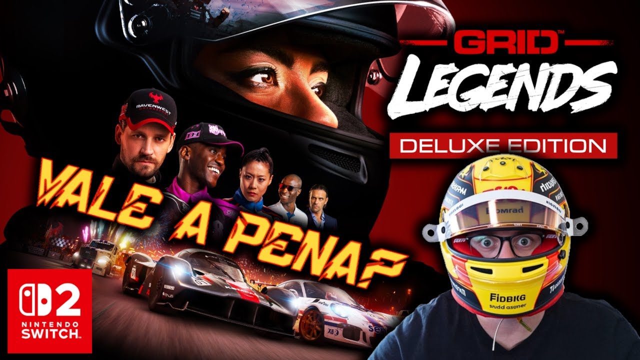 Grid Legends Deluxe Edition na Nintendo Switch 2 | Vale a pena?