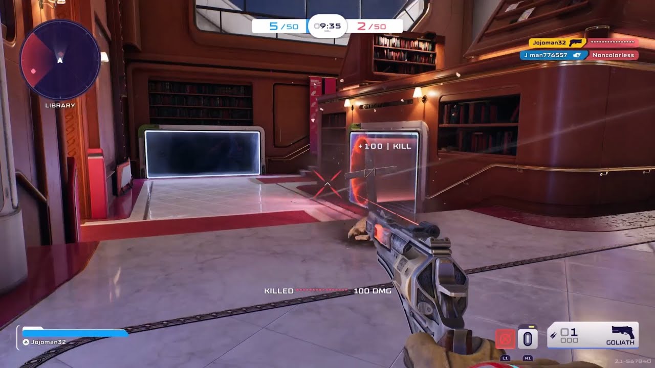 Gameplay of the Gunslinger Event | Splitgate Arena Reloaded (PS5)