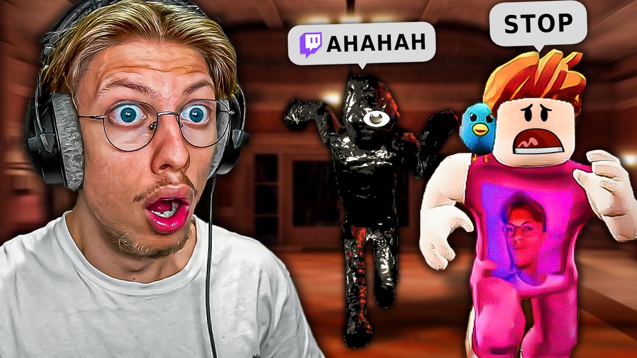 Roblox Door MAIS le Chat Twitch CONTRÔLE mon JEU... (vous êtes sans pitier)
