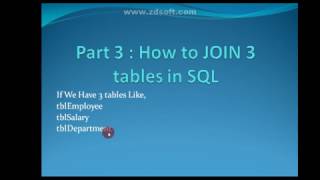 Join More than 2 table In SQL