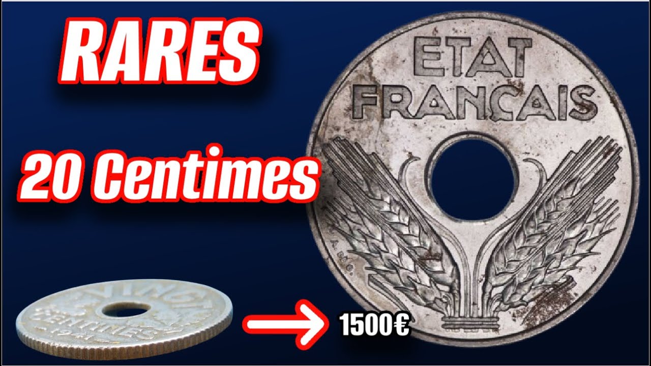 GADOURY 321 - 20 CENTIMES 1943 - TYPE 20 - KM 900