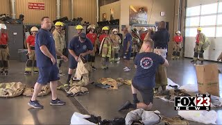 Video: Teens learn what being a firefighter is all about at annual TFD camp