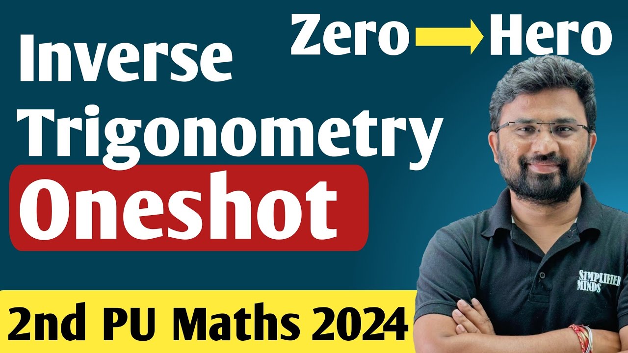 Ready go to ... https://youtu.be/40smPwOSPfU [ Inverse Trigonometry Oneshot | All Important Questions with answers | 2nd PUC Maths 2024]