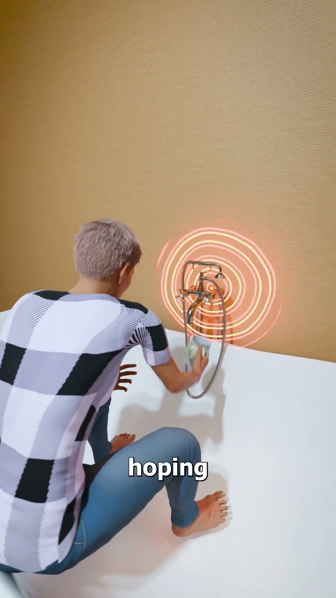 Trapped In A Bathroom For Weeks ?