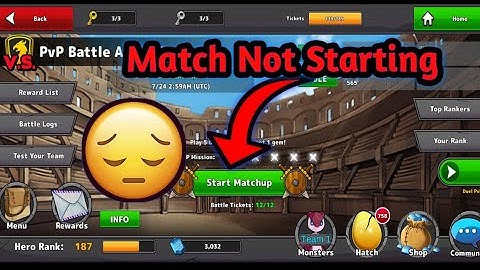 Oplossing voor het probleem dat een PvP-wedstrijd niet start || NEO MONSTERS