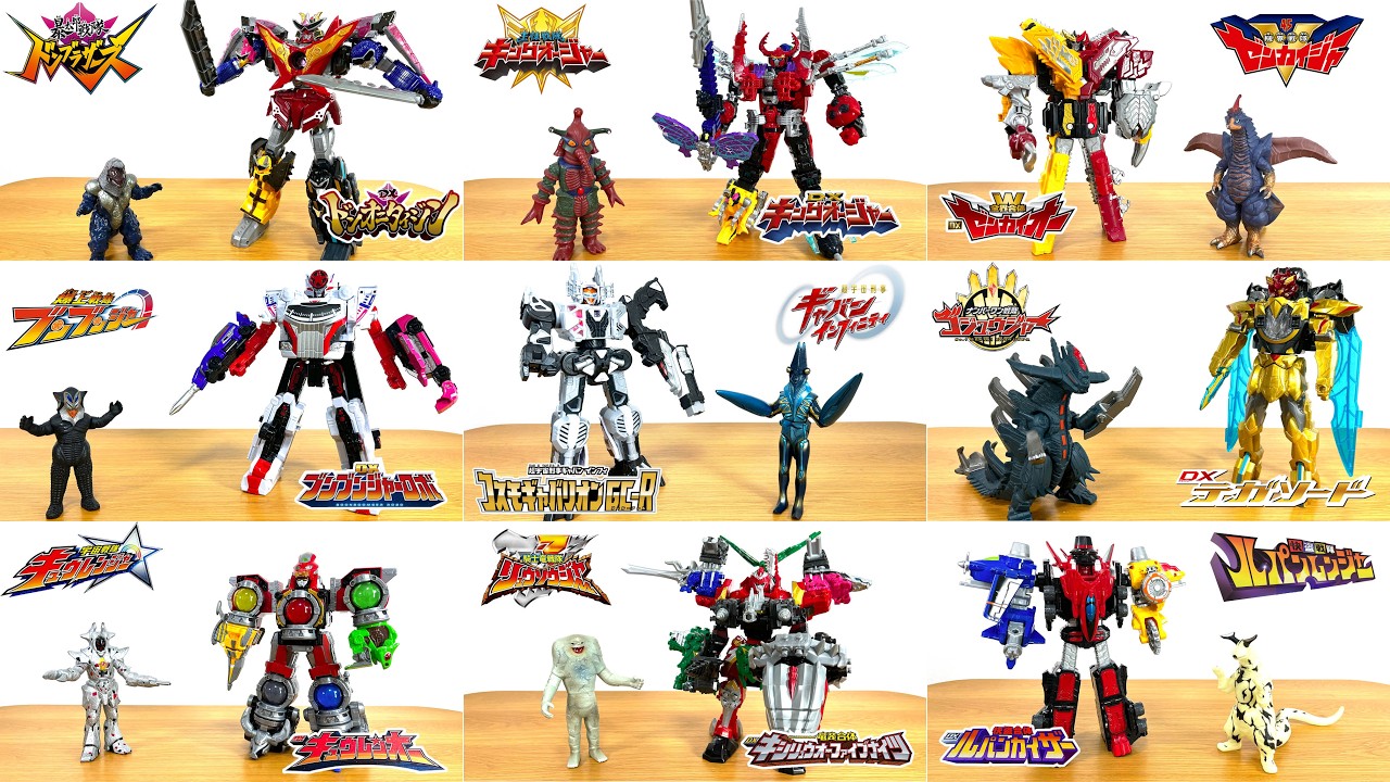 Transforming and Combining Robots Fight! Classic Super Sentai and