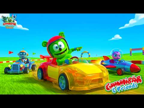 Gummibär show en español:¡¡ 🏎️ ¡La CARRERA de SUPER AUTOS de Gummy! | Caricaturas Infantiles 2026