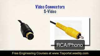 4- Connectors and Cables for Video Devices