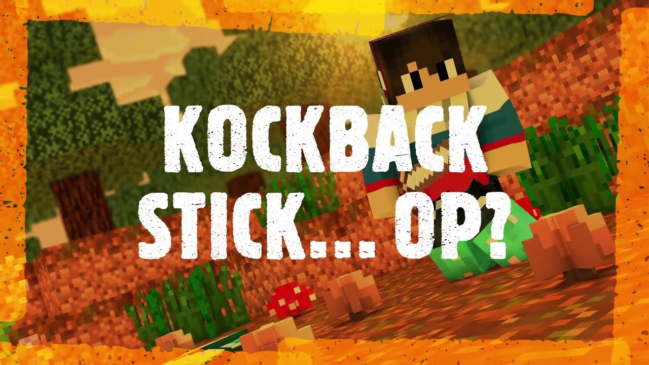 KNOCKBACK STICK... OP? (Challenge) - YouTube