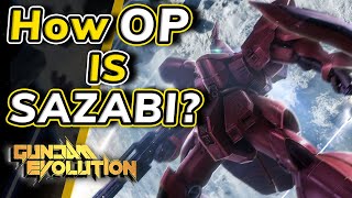 How OP is Sazabi? | Gundam Evolution Discussion with Top 500 Overwatch Players