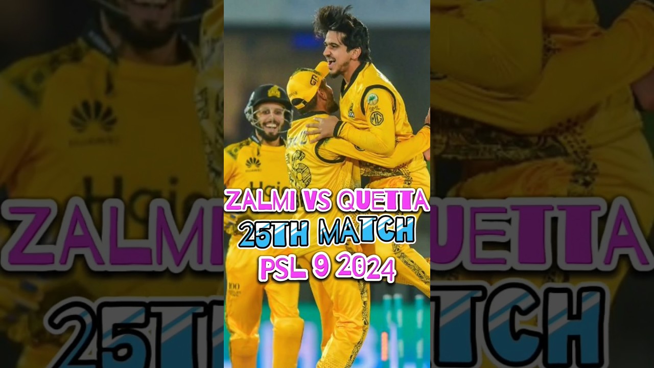 Peshawar Zalmi Vs Quetta Gladiators | PSL 9 2024 Highlights 