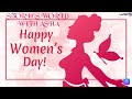 Happy international womens day  stories world with asha