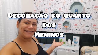 Decoração do quarto dos meninos quase concluída || Quarto compartilhado bebê x kids || Isa Vieira.
