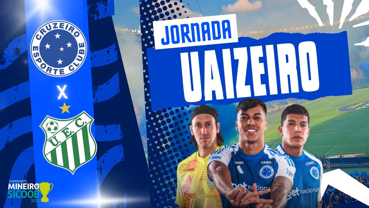 JORNADA UAIZEIRO | CRUZEIRO X UBERLANDIA - AO VIVO