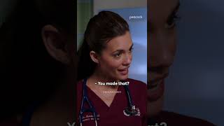 she swallowed that thing?? #ChicagoMed #NatalieManning #EthanChoi #Shorts image