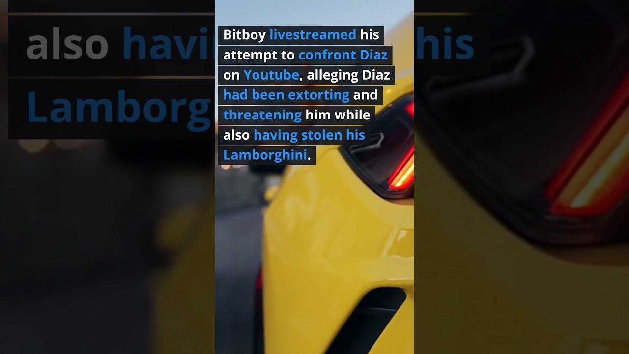 Bitboy Ben Armstrong arrested during live stream over stolen Lambo - YouTube