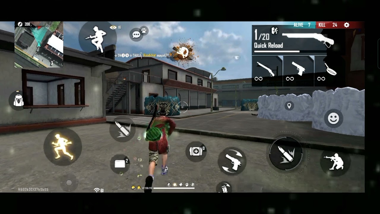 free fire nude gameplay 🥺 - YouTube