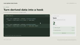 Reusable Selector Hooks in React | react-global-state-hooks