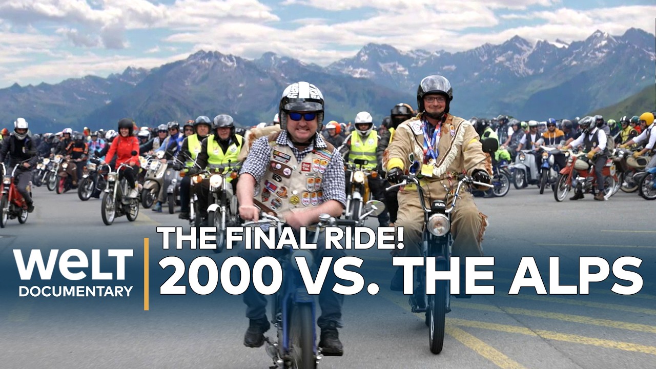 The Final Moped Marathon: 2,000 Riders Take on the Alps One Last Time | Full Documentary