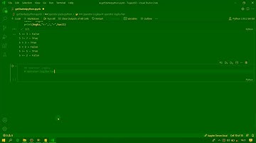 Ngoding : Operator perbandingan dan operator logika python