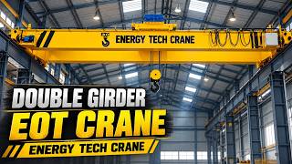 Heavy-Duty Double Girder EOT Crane | Energy Tech Crane, Ahmedabad #eotcrane #ahmedabad Update