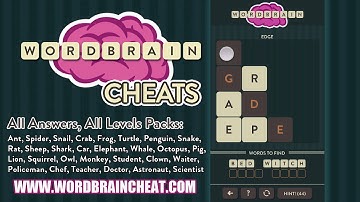 WordBrain Rat 18 Cheats | WordBrain Cheats | Rat 18 Answer