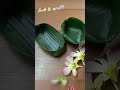 Shorts How To Make Banana Leaf Plate Diy Banana Leaf 