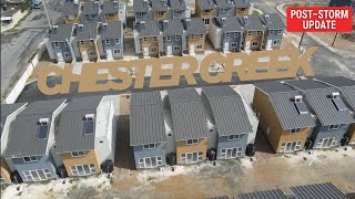 Chester Creek Drone Update After Hurricane Melissa | Post-Storm Aerial Footage
