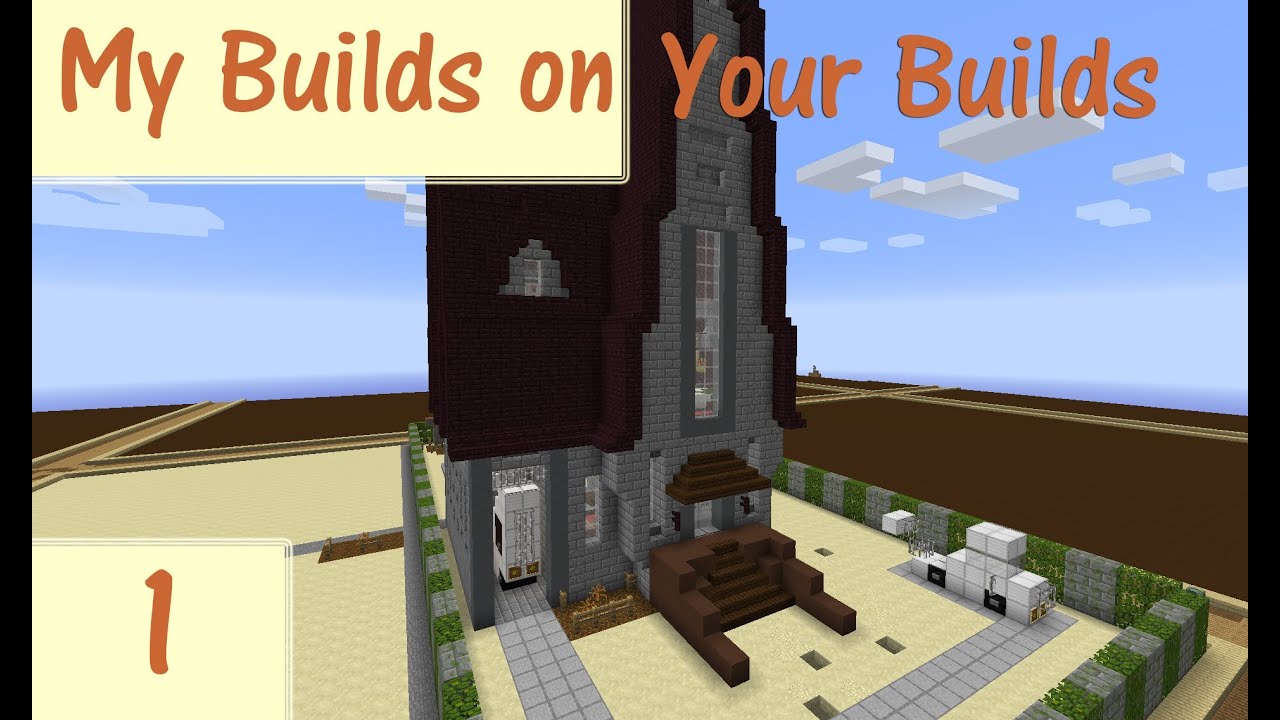 My Builds On Mcgamer S Your Builds Despicable Me House Gru S House Minecraft Youtube
