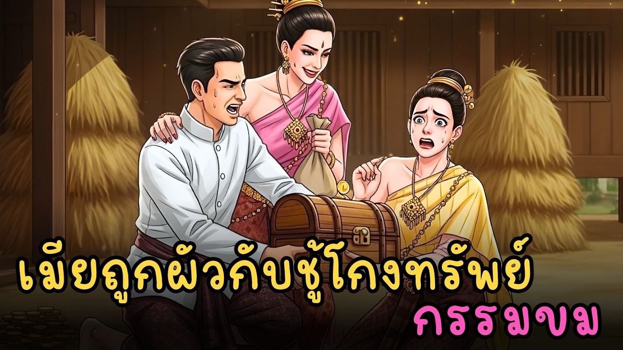 ภรรยาถูกสามีกับเมียน้อยโกงทรัพย์ สุดท้ายกรรมตามทัน | นิทานพื้นบ้านไทย · เรื่องเล่าเก่าแก่