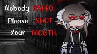 Shut Your Mouth Meme Gacha Miuko