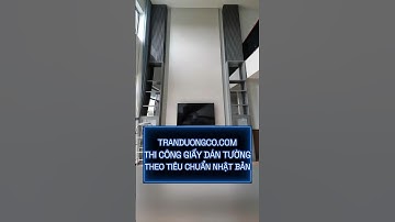 tranduongco.com thi công giấy dán tường nhập khẩu Nhật Bản cao cấp Trần Dương