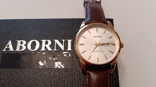 RELOJ ABORNI 8622:EL CLASICO COLOR DORADO