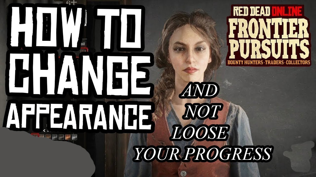 HOW TO CHANGE YOUR RED DEAD CHARACTER AND NOT LOSE YOUR PROGRESS TUTORIAL NEW UPDATE