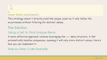 How to Count Unique Values of an Object Property in an Array with JavaScript