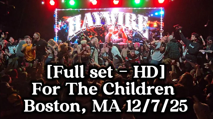 Haywire live - [Full set] FTC - Boston - 12/7/25