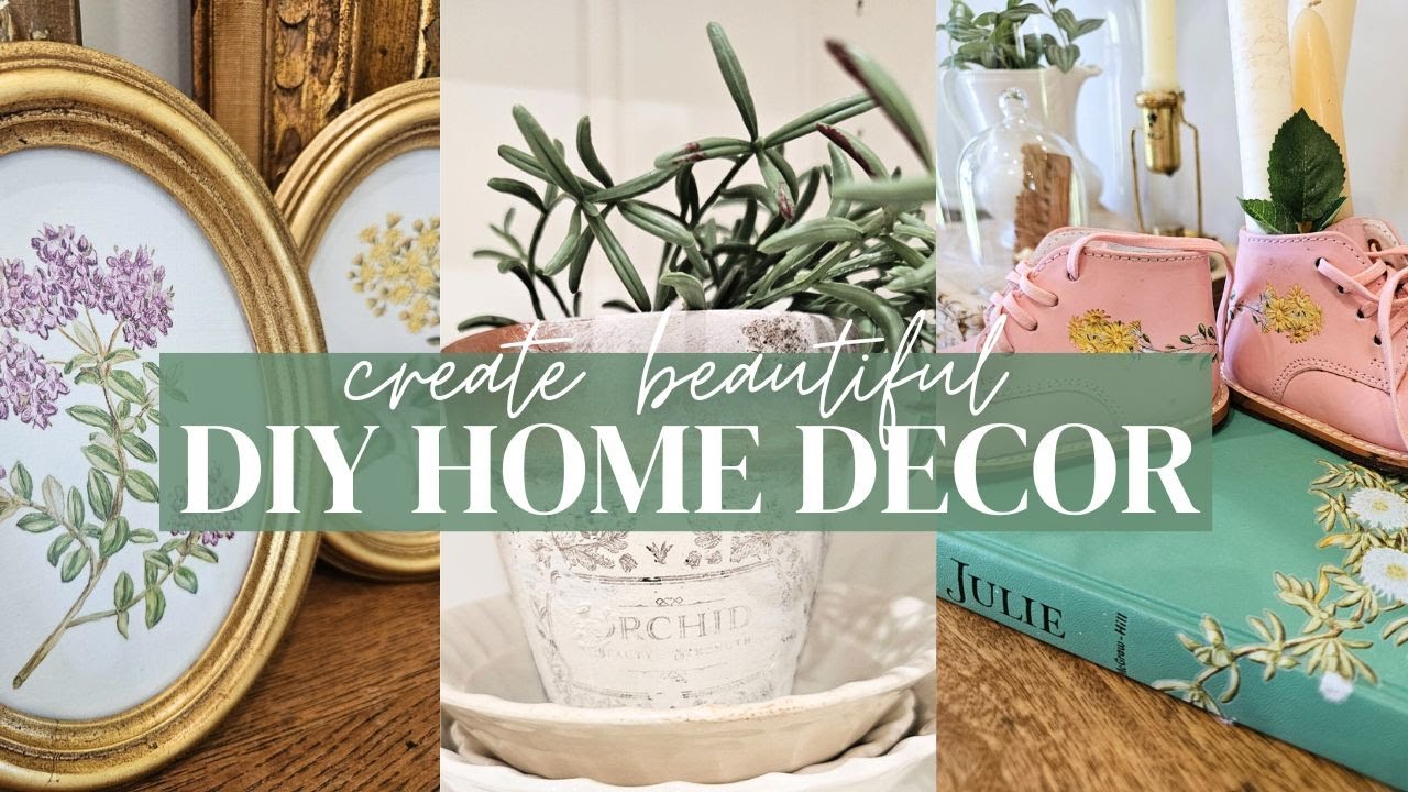 DIY THRIFT FLIPS using the IOD Summer Collection • New Art and Craft Ideas • Easy DIY Ideas