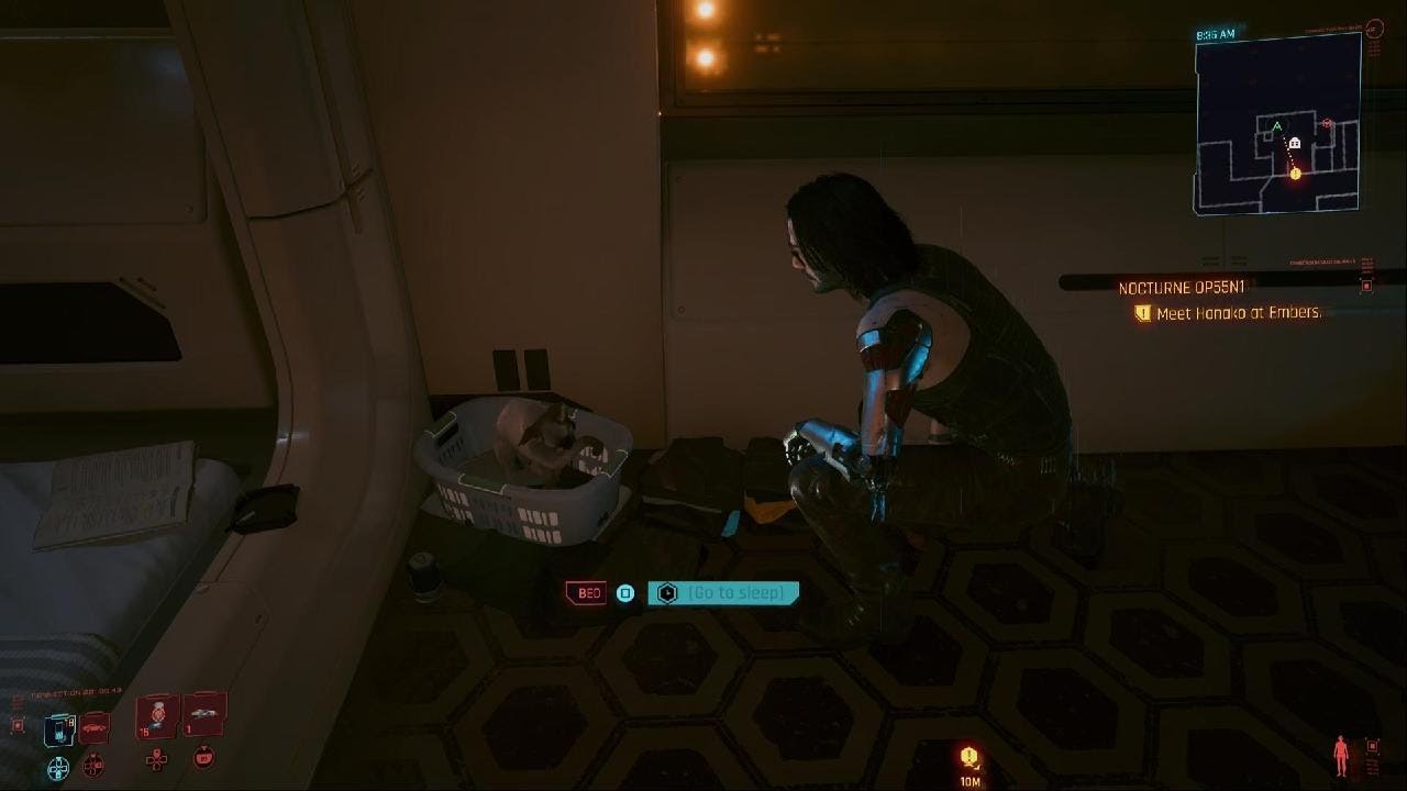 Johnny Silverhand is a cat guy (Nibbles) 🖤🐈‍⬛ Cyberpunk 2077