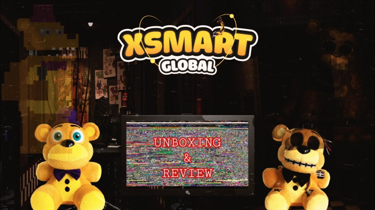 Xsmart Continues To Impress Me! Xsmart Global Fredbear & Withered Golden Freddy Plush Review
