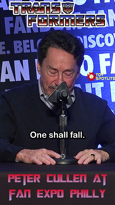 Peter Cullen as Optimus Prime at Fan Expo Philly