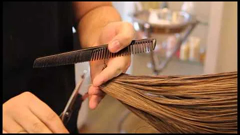 Como cortar o cabelo de sua filha em casa?