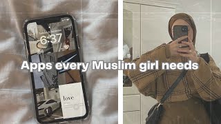 Apps every Muslim girl needs ( Study / Wellness / social media ) 🤍