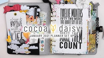 Cocoa Daisy "New Chapter" Planner Setup