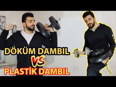 PLASTİK vs DÖKÜM Dambıl Seti / Dambıl Seti Kutu Açılımı ve İnceleme /Döküm Ağırlık Seti (Home Gym-7)