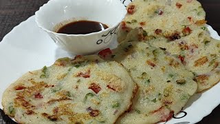 उत्तपम बनाने का तरीका | Uttapam receipe | Instant uttapam receipe | Healthy receipe